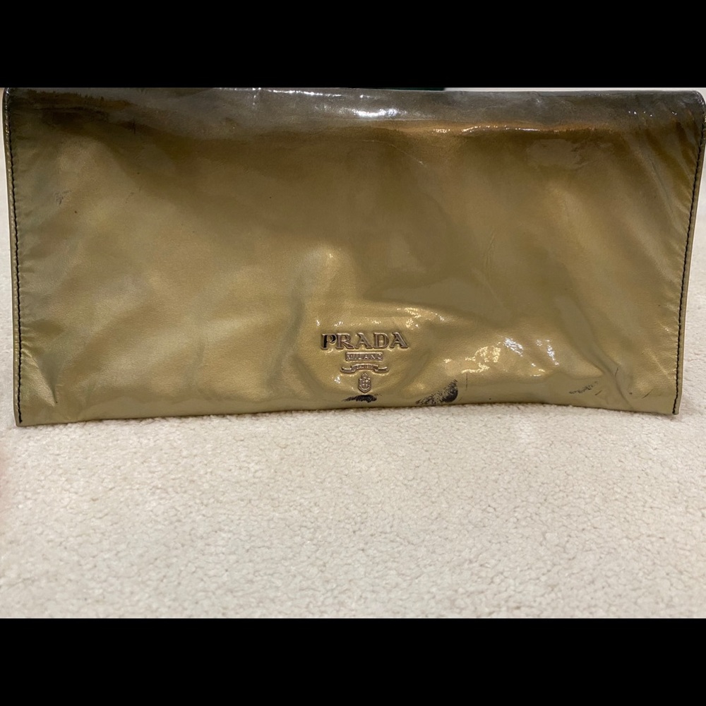 Authentic Prada clutch
